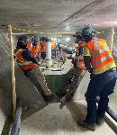 Aerial structure between Van Dorn St and King St-Old Town stations
