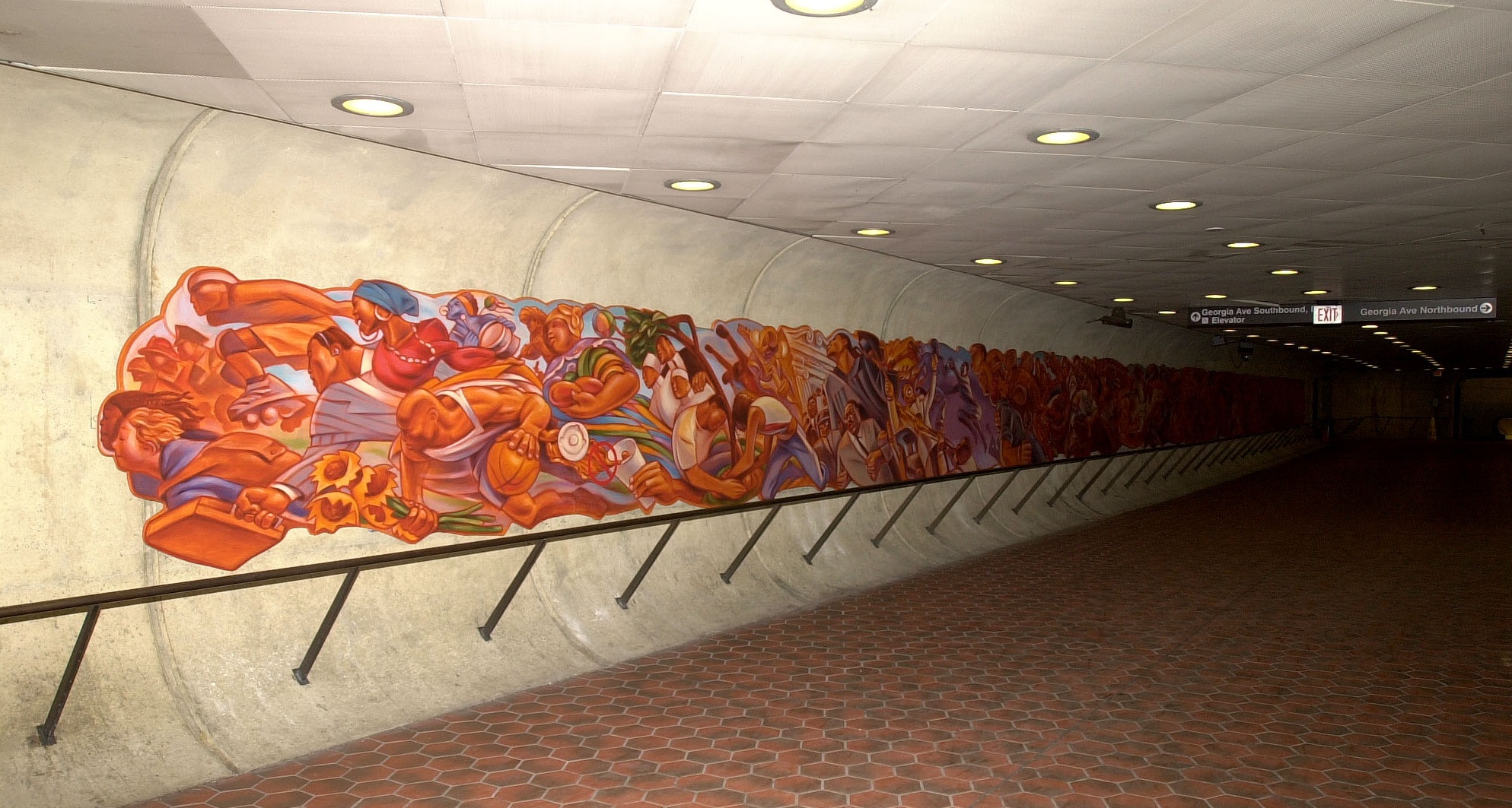 Georgia Ave-Petworth Homage to a Community I & II - 2002