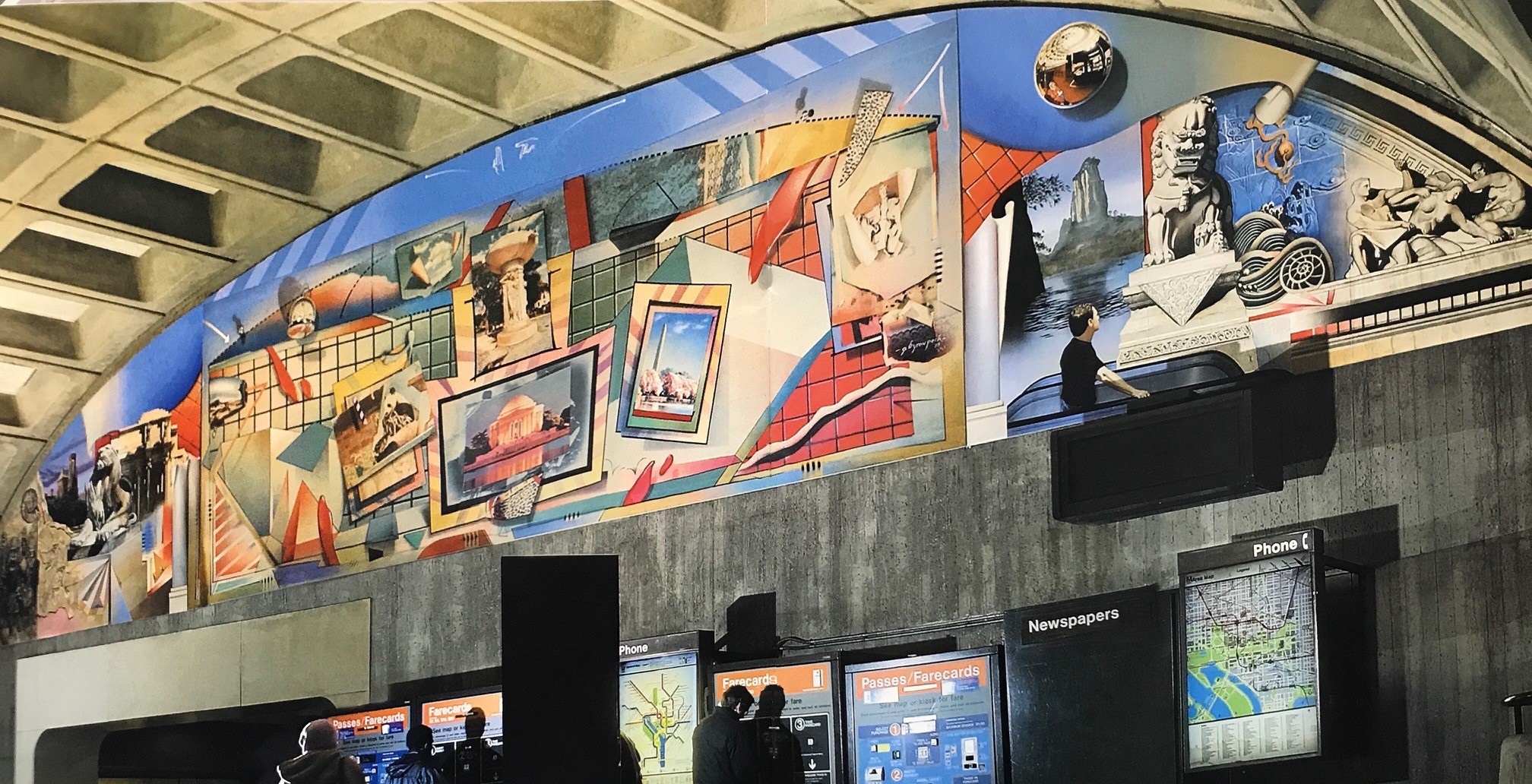 Metro Center Scenes of Washington - 2000