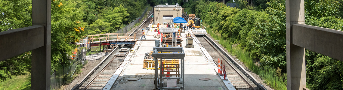 Platform Improvement Project Construction