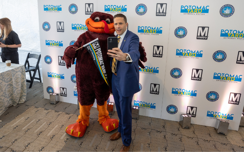 Metro and officials with the City of Alexandria joined by federal, state and local leaders for the Grand Opening Celebration of the Potomac Yard-VT Station on May 19, 2023.