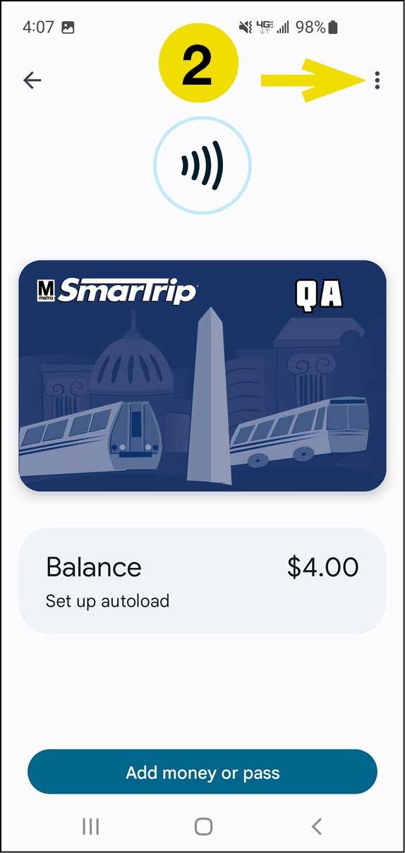 Google Wallet screenshot 2