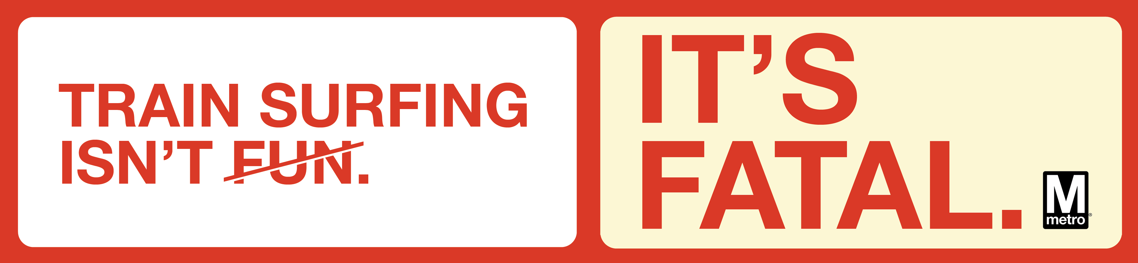 Train Surfing Isn't Fun, It's Fatal!